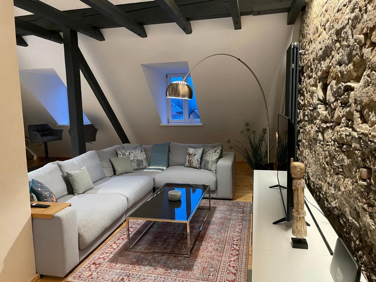 Voh Super Exklusives Loft, Zentral, Smart-Tv, Parkplatz Lägenhet Vohenstrauss Exteriör bild