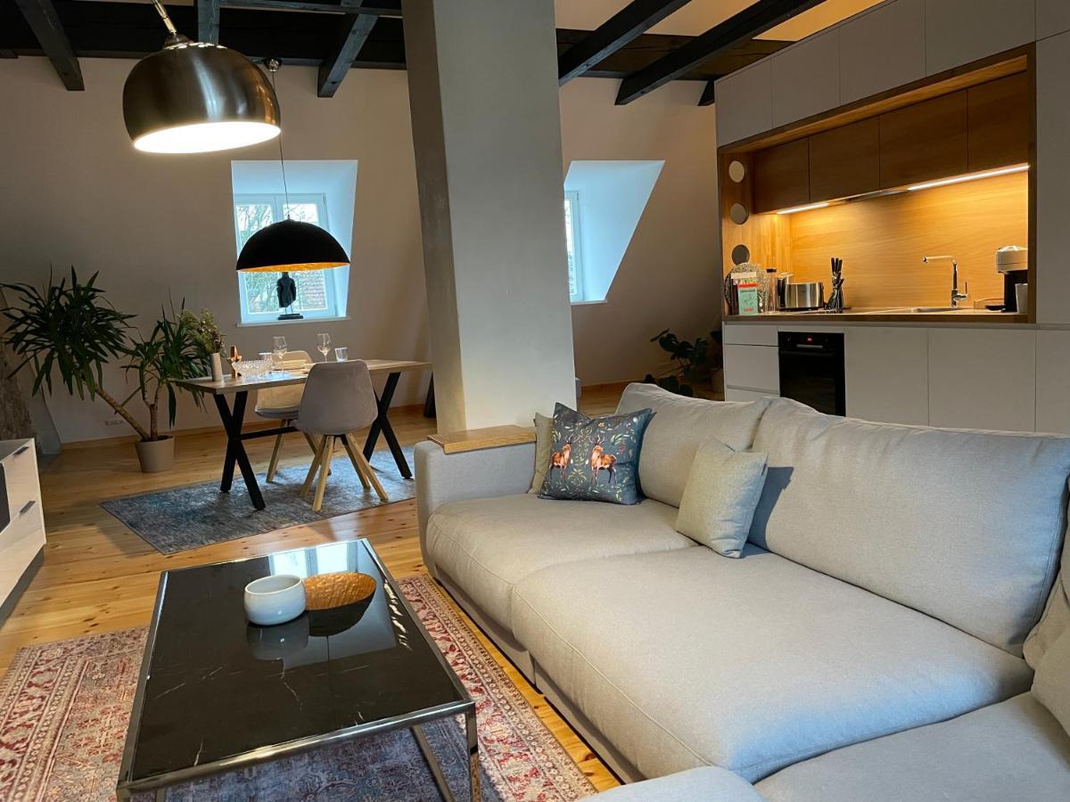Voh Super Exklusives Loft, Zentral, Smart-Tv, Parkplatz Lägenhet Vohenstrauss Exteriör bild